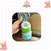 Móc khoá lông hình con sâu bướm