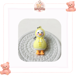 Móc khoá mô hình Duckling những chú vịt trắng