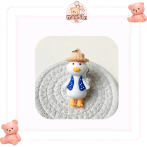 Móc khoá mô hình Duckling những chú vịt trắng