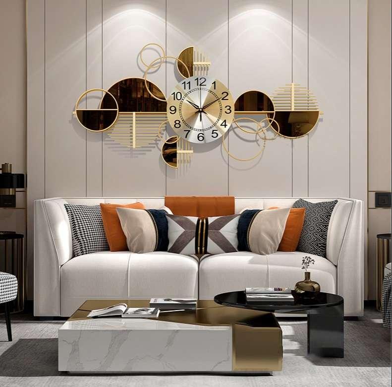 đồng hồ decor treo tường hiện đại
